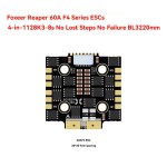 Hot Sales Foxeer Reaper F4 Mini 128K 45A BL32 4 in1 ESC 20*20mm M3 Zubehör für elektronische Geschwindigkeit regelung für Renn drohnen